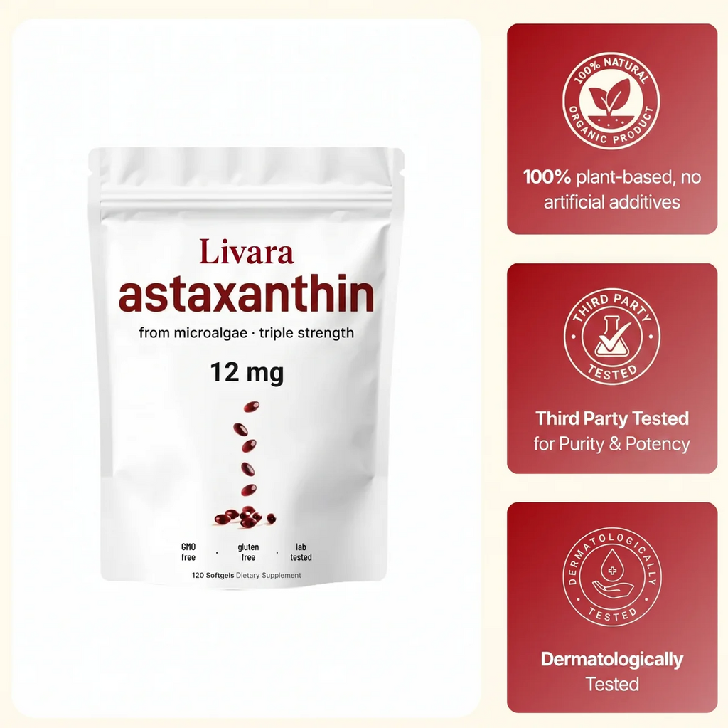 LIVARA® Pure Astaxanthin Softgels