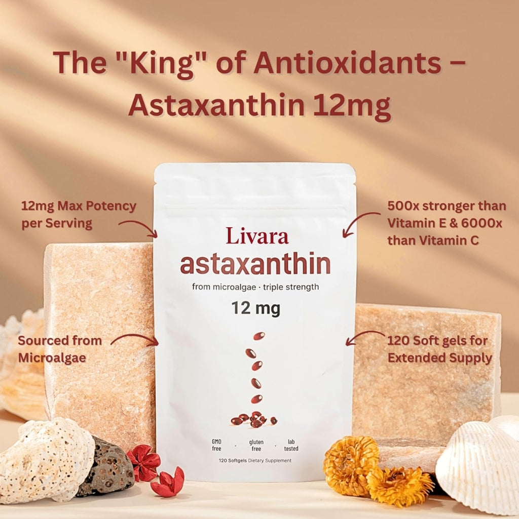 LIVARA® Pure Astaxanthin Softgels