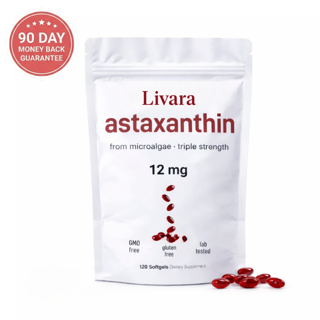 LIVARA® Pure Astaxanthin Softgels