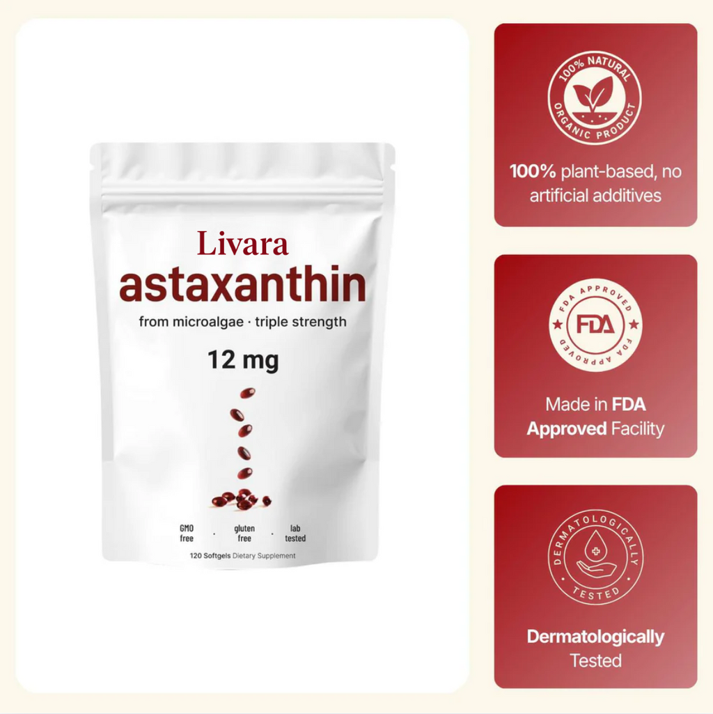 LIVARA® Pure Astaxanthin Softgels