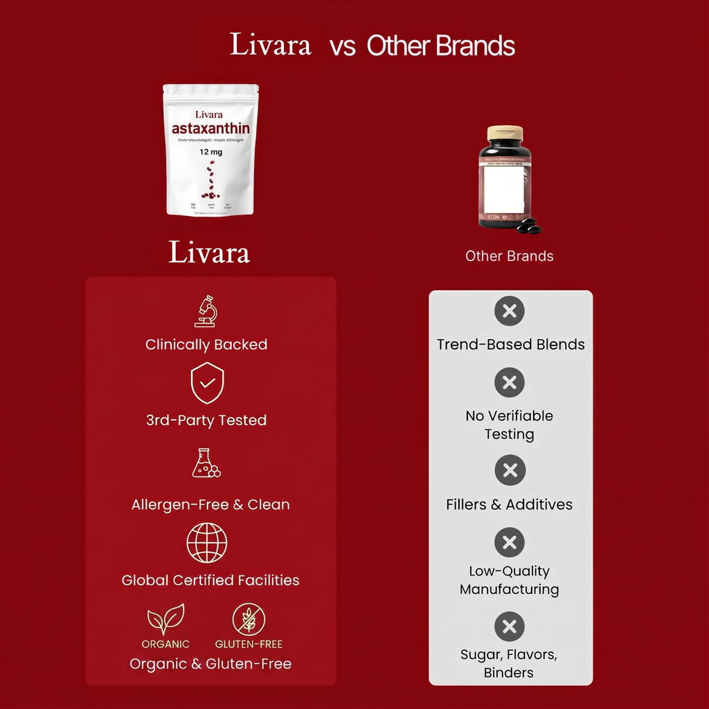 LIVARA® Pure Astaxanthin Softgels